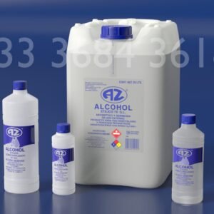 Alcohol etílico de caña desnaturalizado 70GL de 20L, Alcoholera de Zapopan
